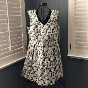 Black and gold detail Dress by Kensie